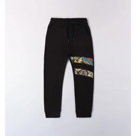 Панталони Ido 4A805 pants - Black (Black) панталони,мъжки,панталони,дамски,панталони,ido,4a805,pants,black,(black)