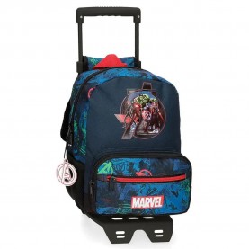 куфари,marvel,on,the,warpath,28,cm,trolley,bag,blue,(blue)