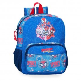 Юношеска раница Marvel Spidey Power Of 3 28 cm Junior Backpack - Blue юношеска,раница,раници,marvel,spidey,power,of,3,28,cm,junior,backpack,blue