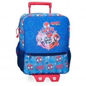Чанта с колела Marvel Spidey Power Of 3 33 cm trolley bag - Blue чанта,с,колела,куфари,marvel,spidey,power,of,3,33,cm,trolley,bag,blue