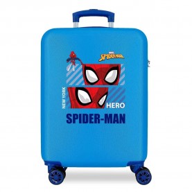 Чанта с колела Marvel Spiderman Hero 55 cm 34L trolley bag - Blue чанта,с,колела,куфари,marvel,spiderman,hero,55,cm,34l,trolley,bag,blue