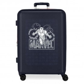 Чанта с колела Marvel Disney 100 Iron Man 70 cm 81L trolley bag - Blue чанта,с,колела,куфари,marvel,disney,100,iron,man,70,cm,81l,trolley,bag,blue