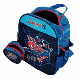 Чанта с колела Marvel Totally Awes 25 cm trolley bag - Blue чанта,с,колела,куфари,marvel,totally,awes,25,cm,trolley,bag,blue