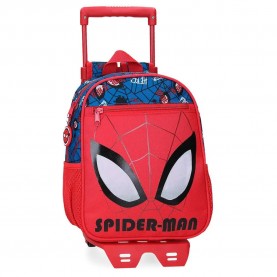 Чанта с колела Marvel Spiderman Authentic 28 cm trolley bag - Red чанта,с,колела,куфари,marvel,spiderman,authentic,28,cm,trolley,bag,red