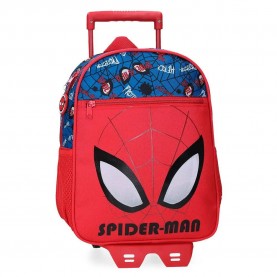 Чанта с колела Marvel Spiderman Authentic 33 cm trolley bag - Red чанта,с,колела,куфари,marvel,spiderman,authentic,33,cm,trolley,bag,red