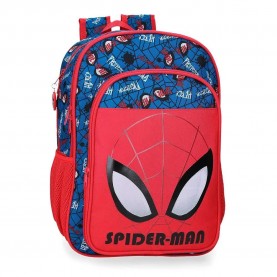 юношеска,раница,раници,marvel,2c,spiderman,authentic,40,cm,junior,backpack,red