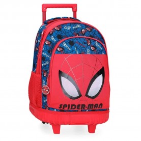Чанта с колела Marvel Rolling 2W Spiderman Authentic trolley bag - Red чанта,с,колела,куфари,marvel,rolling,2w,spiderman,authentic,trolley,bag,red