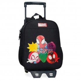 Чанта с колела Marvel Versus Spidey 28 cm trolley bag - Black чанта,с,колела,куфари,marvel,versus,spidey,28,cm,trolley,bag,black