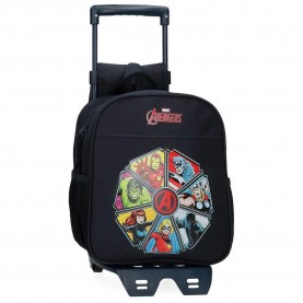 Чанта с колела Marvel Avengers To The Power 25 cm trolley bag - Black чанта,с,колела,куфари,marvel,avengers,to,the,power,25,cm,trolley,bag,black