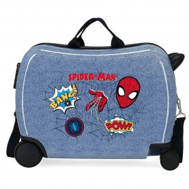 куфари,marvel,spiderman,34l,trolley,bag,blue