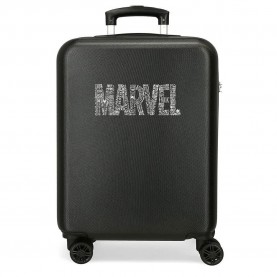 Чанта с колела Marvel Characters Logo 55 cm 35L trolley bag - Black чанта,с,колела,куфари,marvel,characters,logo,55,cm,35l,trolley,bag,black
