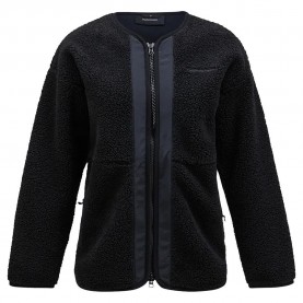 жилетка,дамски,пуловери,дамски,плетени,дрехи,peak,performance,heavy,pile,oversized,cardigan,black,(black)