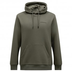 Суичър Peak performance Original Small Logo hoodie - Green (Pine Needle) суичър,мъжки,пуловери,peak,performance,original,small,logo,hoodie,green,(pine,needle)