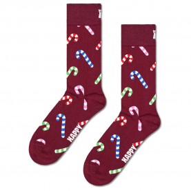 чорапи,мъжки,чорапи,happy,socks,candy,cane,crew,socks,red,(dark,red)