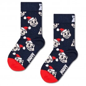 чорапи,детски,чорапи,happy,socks,holiday,cat,crew,socks,navy,(blue)