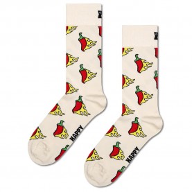 чорапи,мъжки,чорапи,happy,socks,hot,chili,crew,socks,white