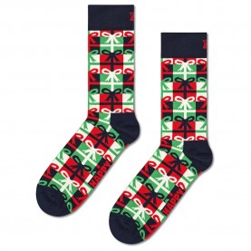 чорапи,мъжки,чорапи,happy,socks,multi,color,gift,crew,socks,multicolor,(navy)