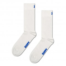 чорапи,мъжки,чорапи,happy,socks,solids,crew,socks,5,pairs,white