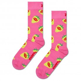 чорапи,мъжки,чорапи,happy,socks,strawberry,fresh,crew,socks,pink,(pink)
