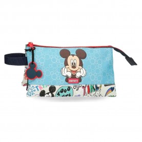 канцеларски,принадлежности,disney,mickey,be,cool,pencil,case,blue