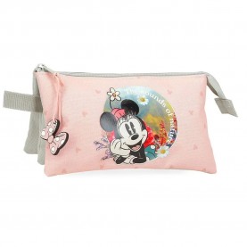 канцеларски,принадлежности,disney,minnie,wild,nature,pencil,case,green,(green)