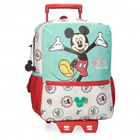 Disney Mickey Best Friends Together trolley bag - Blue (Multicolor) куфари,disney,mickey,best,friends,together,trolley,bag,blue,(multicolor)
