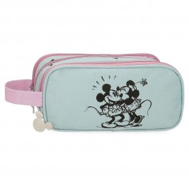 канцеларски,принадлежности,disney,mickey,y,minnie,kisses,pencil,case,blue