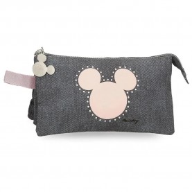 канцеларски,принадлежности,disney,mickey,studs,pencil,case,grey,(black)
