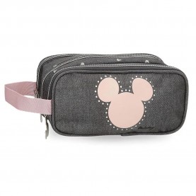 канцеларски,принадлежности,disney,mickey,studs,pencil,case,black