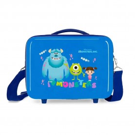 несесер,тоалетни,принадлежности,disney,monsters,boo!,wash,bag,blue,(blue)