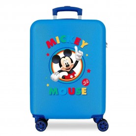 Disney Cirkle Mickey 34L trolley bag - Blue (Blue) куфари,disney,cirkle,mickey,34l,trolley,bag,blue,(blue)