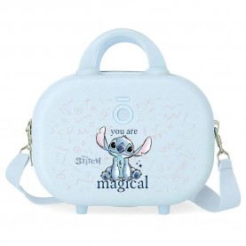 несесер,тоалетни,принадлежности,disney,stitch,you,are,magical,wash,bag,blue