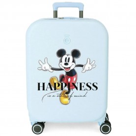 Disney 100 Happiness 55 cm 37L trolley bag - Blue (Blue) куфари,disney,100,happiness,55,cm,37l,trolley,bag,blue,(blue)