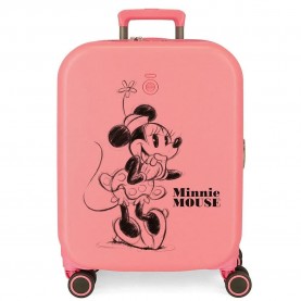 Disney 100 Happiness 55 cm 37L trolley bag - Pink (Pink) куфари,disney,100,happiness,55,cm,37l,trolley,bag,pink,(pink)