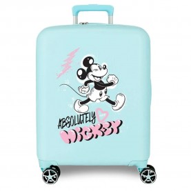 куфари,disney,mickey,frriendly,55,cm,34l,trolley,bag,blue,(blue)