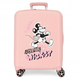 Disney Mickey Frriendly 55 cm 34L trolley bag - Pink (Pink) куфари,disney,mickey,frriendly,55,cm,34l,trolley,bag,pink,(pink)