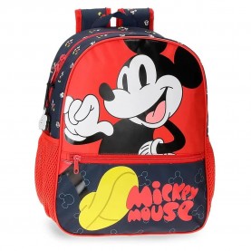 юношеска,раница,раници,disney,mickey,mouse,fashion,33,cm,junior,backpack,red,blue,(multicolor)