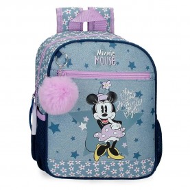 юношеска,раница,раници,disney,minnie,style,28,cm,junior,backpack,blue,(blue)