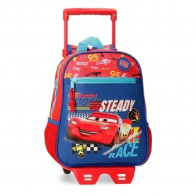 Disney Cars Lets Race trolley bag - Blue (Red) куфари,disney,cars,lets,race,trolley,bag,blue,(red)
