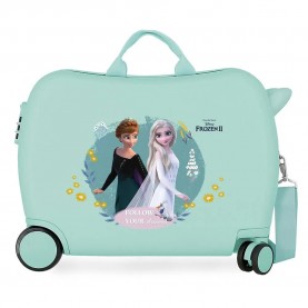 Disney Frozen Follow Your Dreams 34L trolley bag - Green / Blue (Blue) куфари,disney,frozen,follow,your,dreams,34l,trolley,bag,green,blue,(blue)