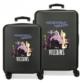 куфари,disney,incredibly,fabulous,104l,trolley,bag,2,units,black