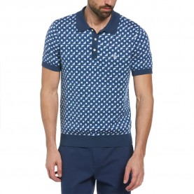 мъжки,блузи,с,яка,original,penguin,ao,jacquard,short,sleeve,polo,blue,(sargasso,sea)