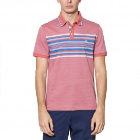 блуза,с,яка,мъжки,блузи,с,яка,original,penguin,jacquard,eng,stripe,short,sleeve,polo,pink,(mineral,red)