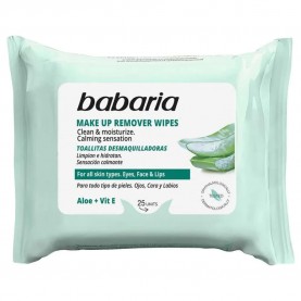 козметика,за,почистване,babaria,aloe,make,up,remover,towels,20,units,white,(white)
