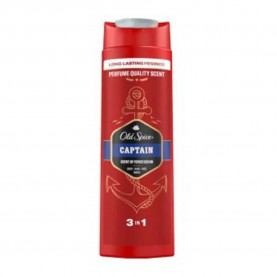 Old spice 2 in 1 Captain Shower Gel 400ml - Red (Multicolor) хигиена,тяло,old,spice,2,in,1,captain,shower,gel,400ml,red,(multicolor)