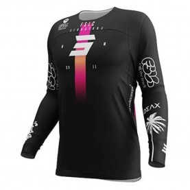блуза,с,дълъг,ръкав,мъжки,тениски,дамски,тениски,shot,contact,fslc,25,long,sleeve,jersey,black,(black)