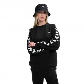 блуза,мъжки,пуловери,hummel,archive,loose,fit,sweatshirt,black