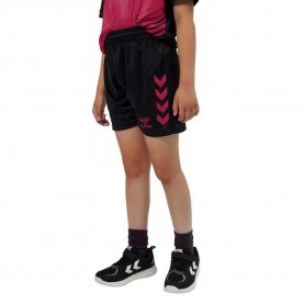 къси,панталони,детски,панталони,hummel,graphic,universe,shorts,black,(black)