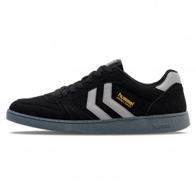 маратонки,мъжки,маратонки,hummel,handball,perfekt,synthetic,suede,trainers,black