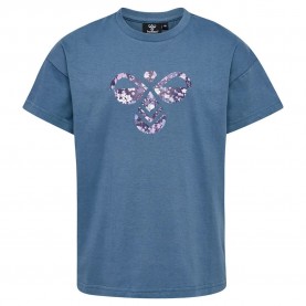 тениска,детски,тениски,hummel,libi,short,sleeve,t,shirt,blue,(bering,sea)